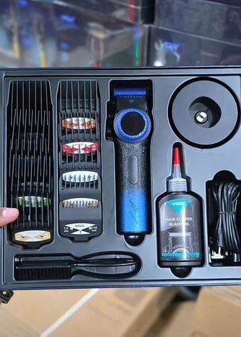 VGR 9000 Mavi Profesyonel Saç Kesme Makinesi - Görsel 3