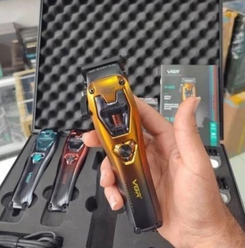 Vgr çantalı modeli  3 adet yeni Tıraş Makinesi Seti 0-11000 RPM - Görsel 2