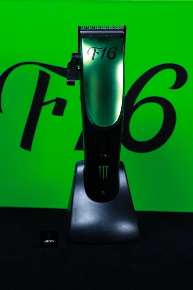 F-16  monster  10.000 RPM devri  Saç Kesme Makinesi fade dişlik - Görsel 2