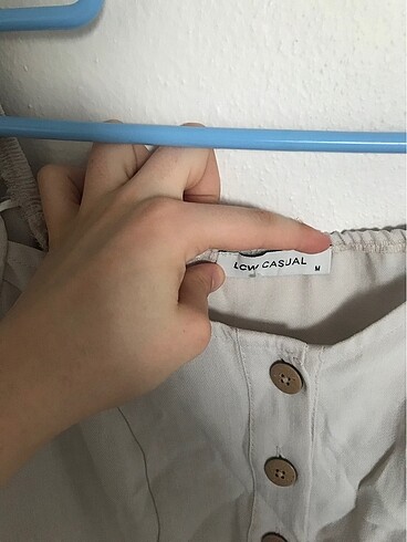 m Beden Lcw casual krem elbise