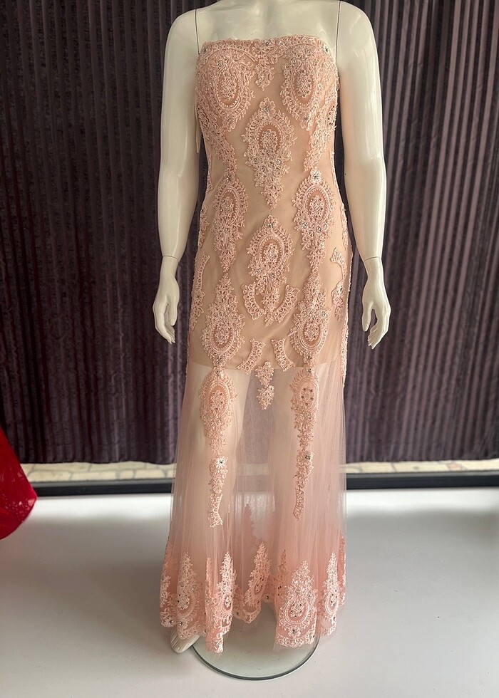 Dantel abiye - Görsel 4