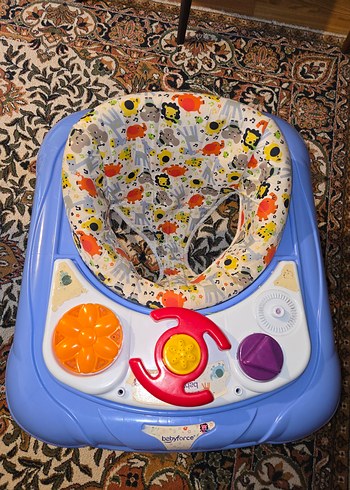 mavi Bebek Yürüteci - Görsel 3