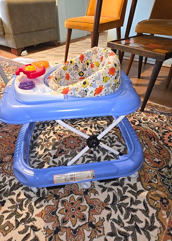 mavi Bebek Yürüteci - Görsel 2