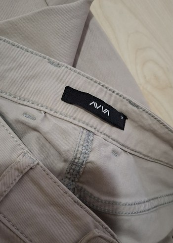 Bej Regular Fit Kemerli Erkek Pantolon - Görsel 2