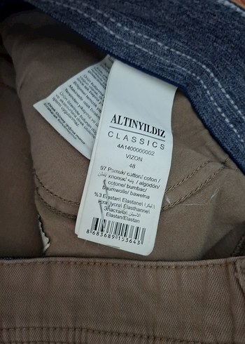 kahverengi altınyıldız marka cok rahat pantolon - Görsel 3