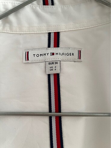 xs Beden beyaz Renk Tommy Hilfiger BEYAZ uzun kollu gömlek