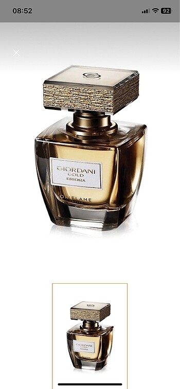 Giordani gold essenza oriflame kadın parfüm