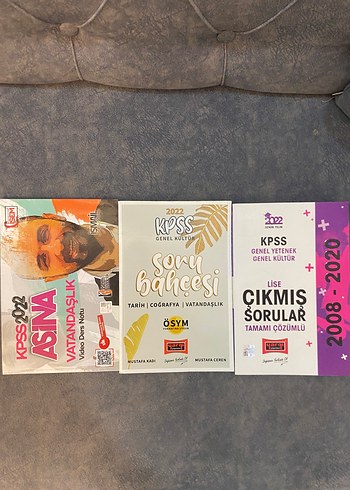 KPSS 2022 Çıkmış Sorular ve Soru Bankası Seti