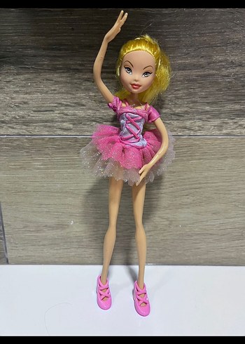 Pembe Tütü Elbiseli Balerin Bebek