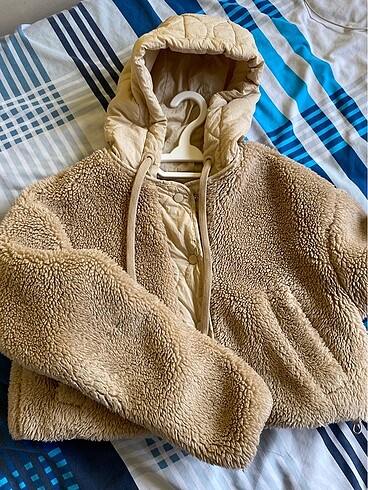 peluş pull bear ceket