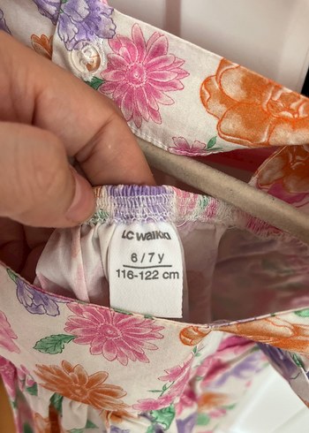 Çiçek Desenli Bohem Kız Elbisesi - Görsel 3