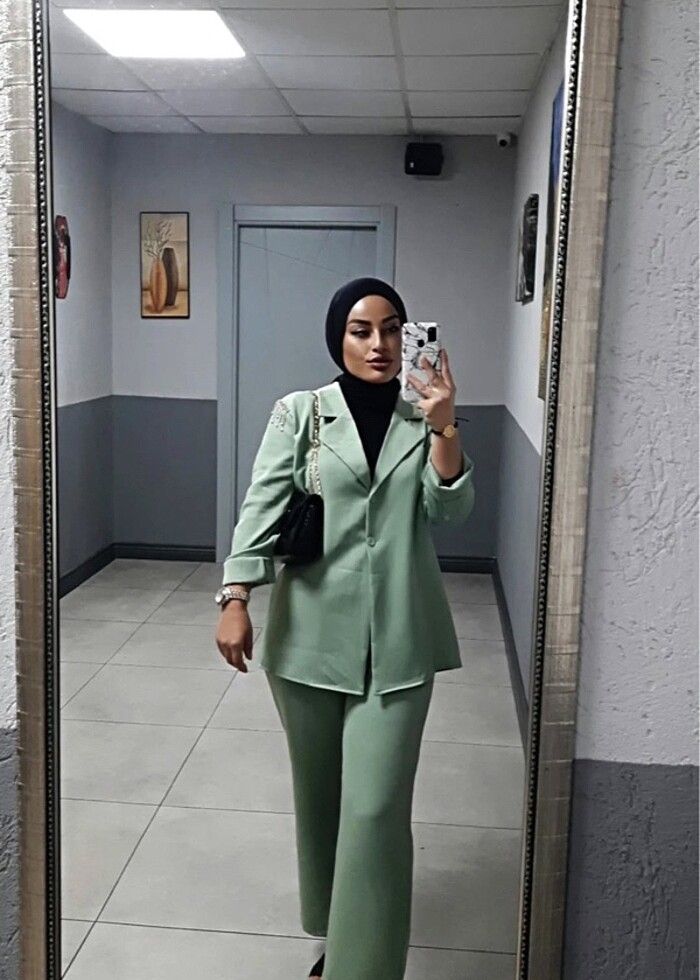 Blazer ceket takım - Görsel 5