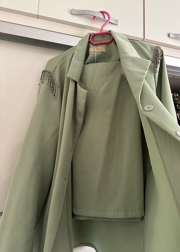 Blazer ceket takım - Görsel 3