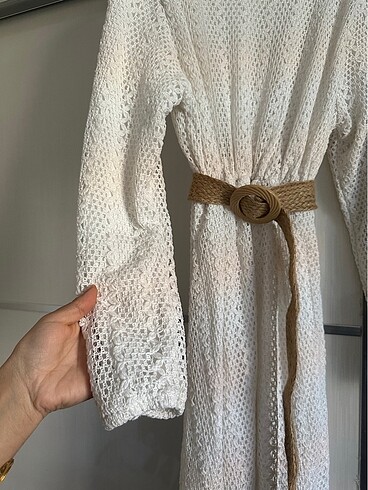 Beyaz elbise - Görsel 3