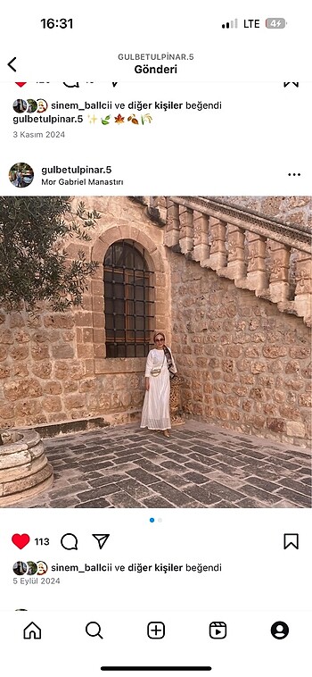 Beyaz elbise - Görsel 5