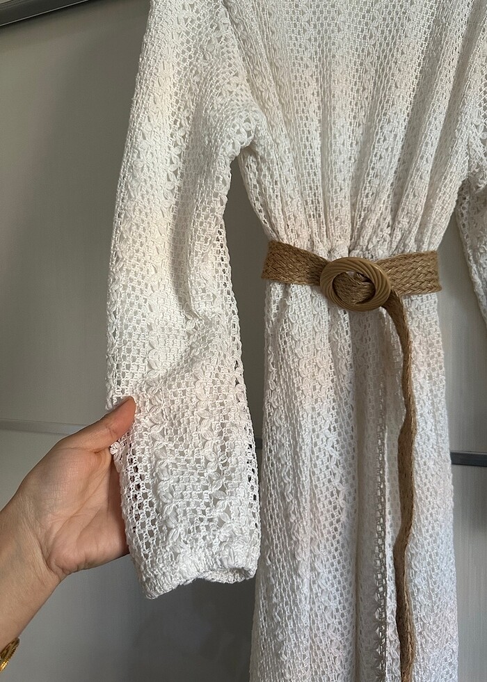 Beyaz elbise - Görsel 3