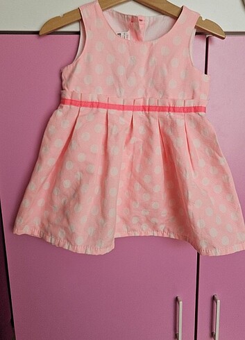 LC Waikiki LCW bebek pembe elbise