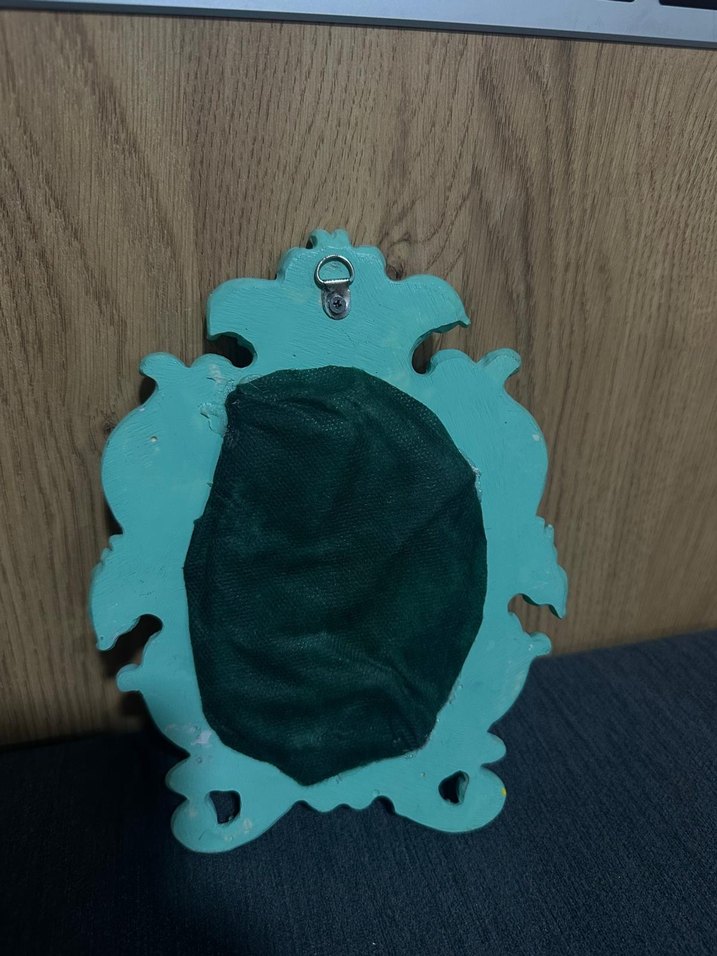 morlalem Parlak Turkuaz S Harfli Çerçeve - Görsel 2