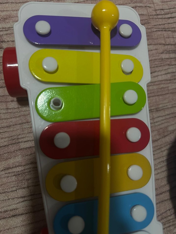 Renkli Ahşap Ksilofon Eğitici Oyuncak - Görsel 2