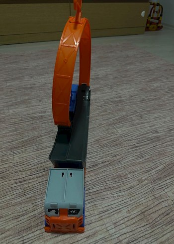 Mavi Oyuncak Araba Yarış Seti hot wheels - Görsel 2