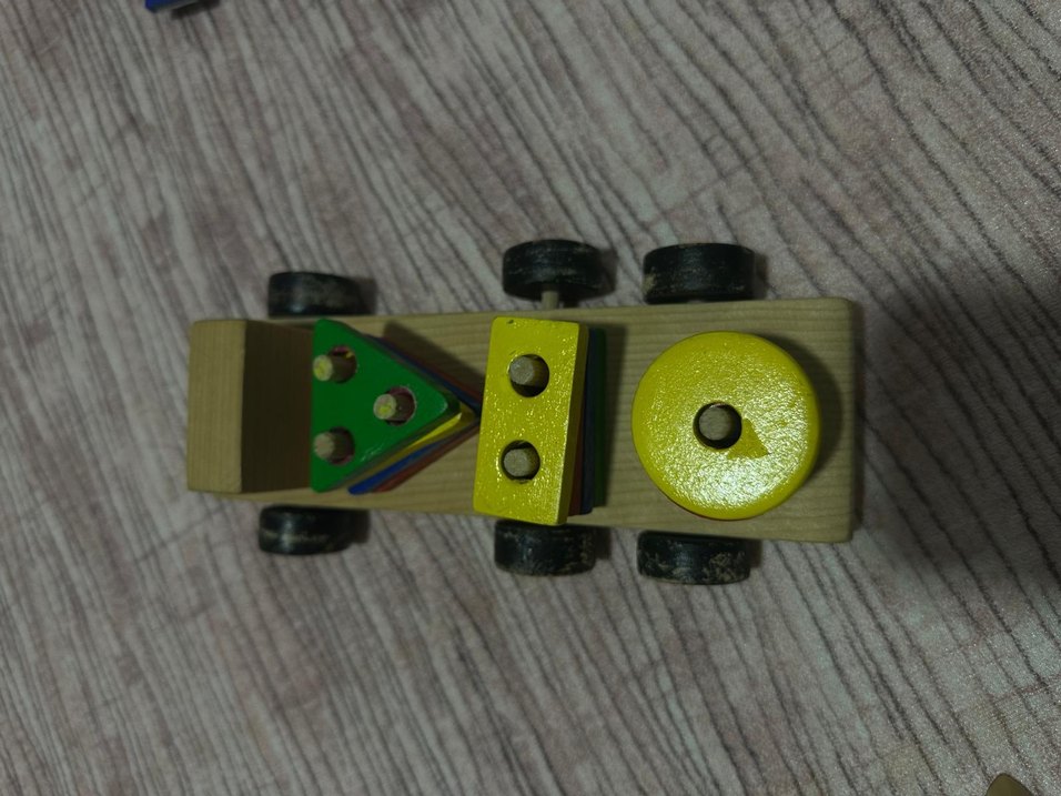 Renkli Ahşap Eğitim Oyuncağı - Görsel 2