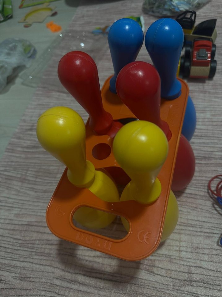 Renkli Mini Bowling Seti - Görsel 2