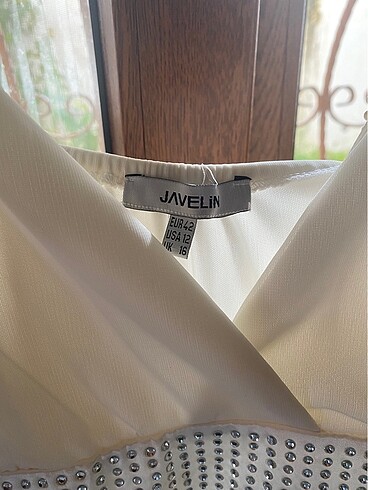 42 Beden beyaz Renk Javelin elbise