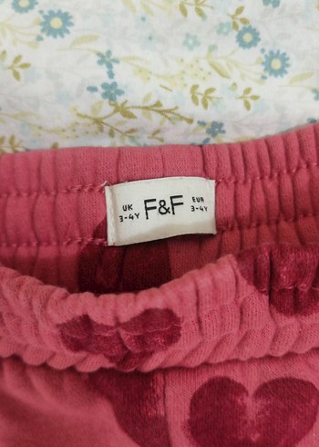 Pembe Kalpli Kız Çocuk Tayt iki iplik - Görsel 2