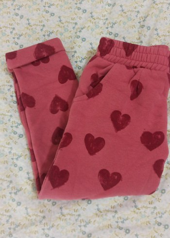 Pembe Kalpli Kız Çocuk Tayt iki iplik - Görsel 3