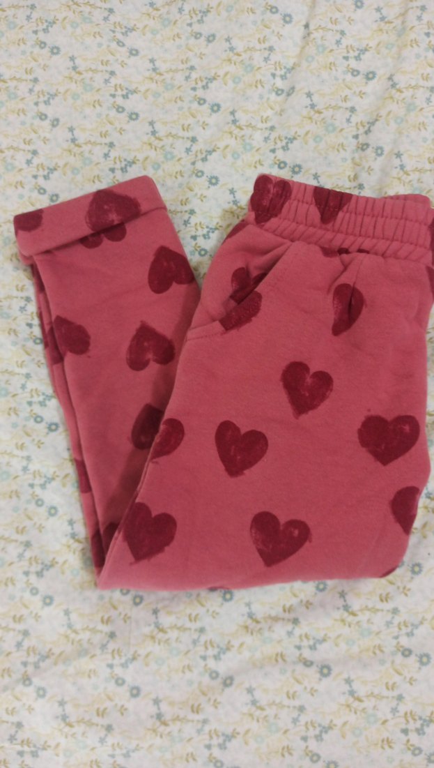 Pembe Kalpli Kız Çocuk Tayt iki iplik - Görsel 3