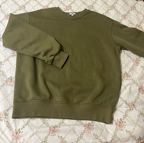 s beden mavi sweatshirt
