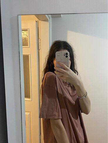 s Beden gül kurusu lolita tshirt