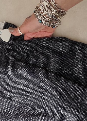 38 Beden Kaşe dökümlü pantolon