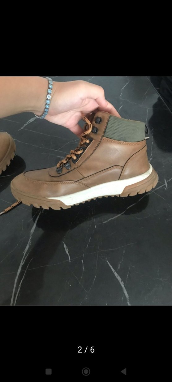 Lumberjack Erkek Kahverengi Deri Outdoor Bot - Görsel 5