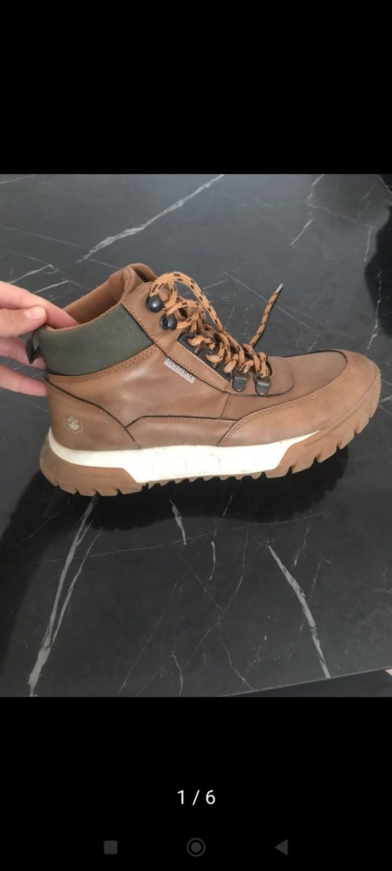 Lumberjack Erkek Kahverengi Deri Outdoor Bot - Görsel 4