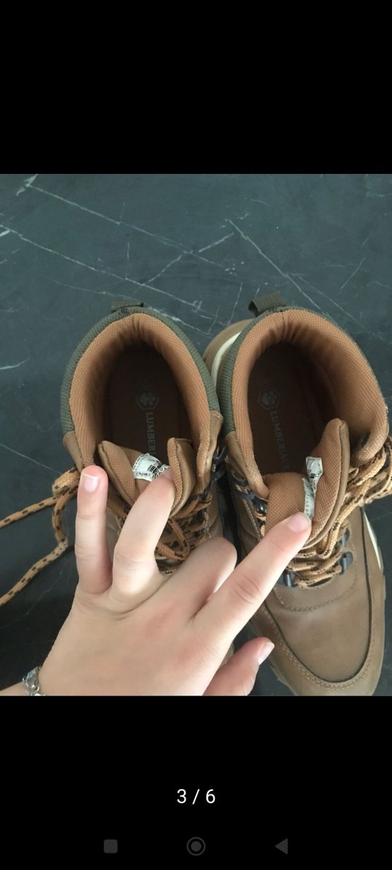 Lumberjack Erkek Kahverengi Deri Outdoor Bot - Görsel 3