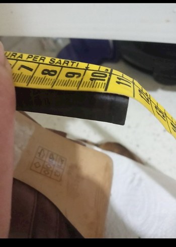 Hakiki deri topuklu ayakkabı - Görsel 6