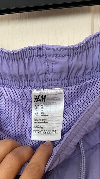 xs Beden H&M sporcu şortu
