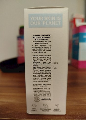 Beden Torriden Dive In Hyaluronik Asit Serum