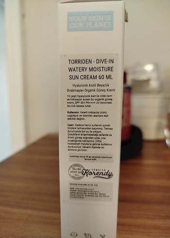 Torriden DIVE IN Nemlendirici Güneş Kremi SPF50+ - Görsel 2