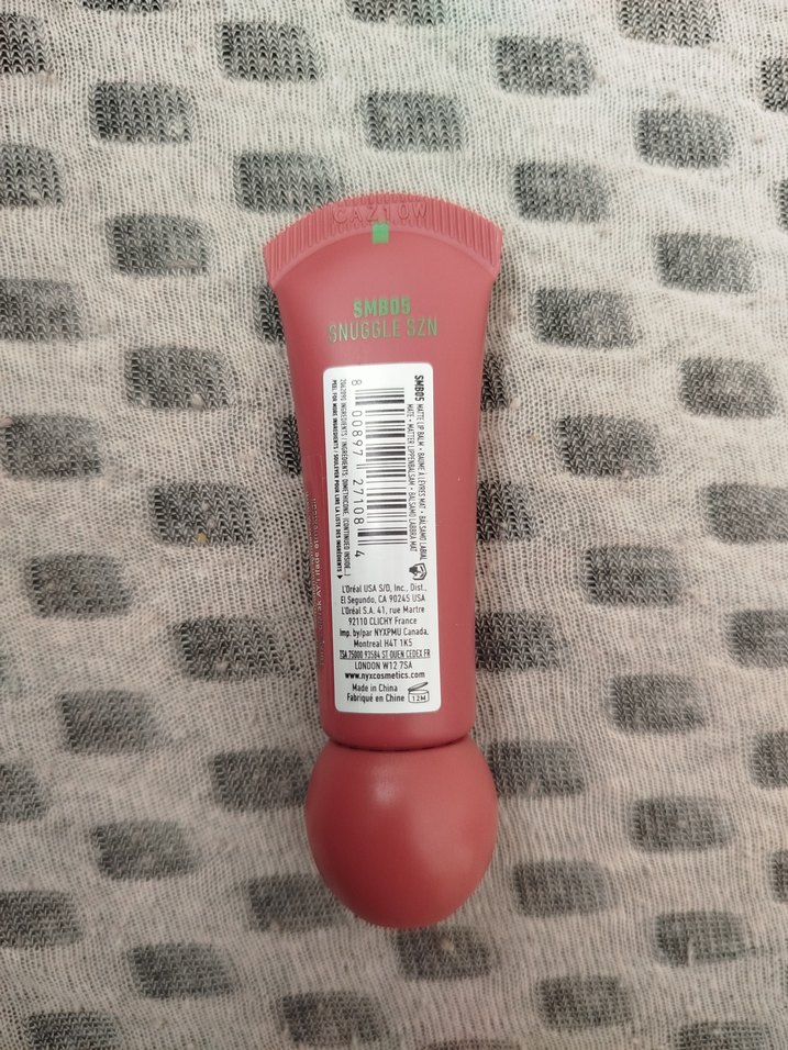 nyx smushy matte lip balm 05 - Görsel 2