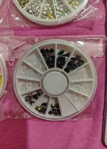 Renkli Tırnak Süsleme Seti ve Araçlar - Görsel 4