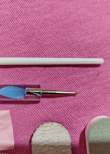 Renkli Tırnak Süsleme Seti ve Araçlar - Görsel 6