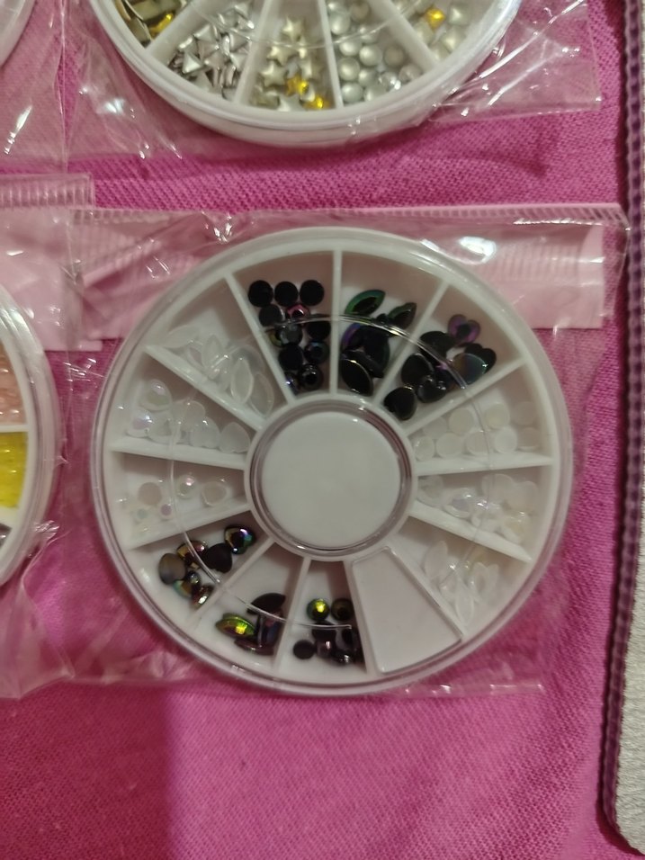 Renkli Tırnak Süsleme Seti ve Araçlar - Görsel 4