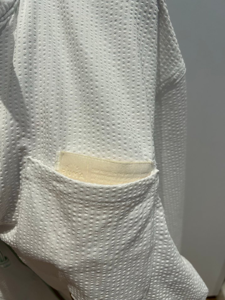 Kadin Beyaz Fermuarlı Ceket - Görsel 4