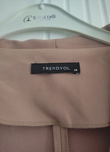 40 Beden Blazer ceket Camel rengi