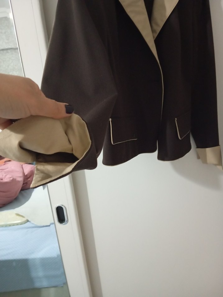 Kahverengi Kadın Blazer - Görsel 2