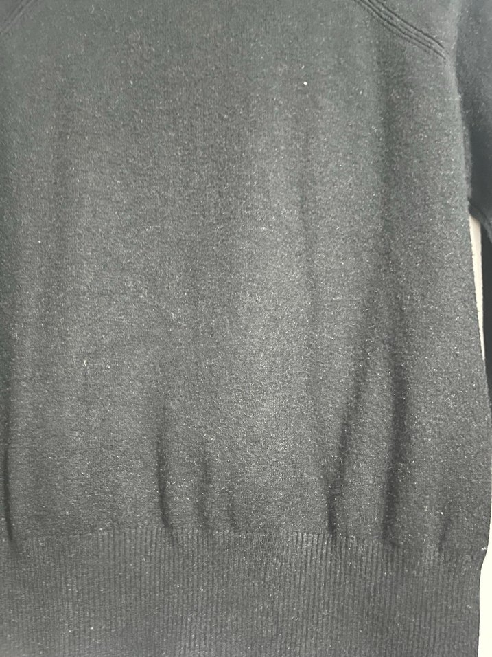 Siyah Balıkçı Yaka Kadın Triko - Görsel 2