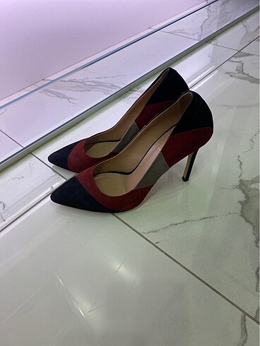 37 Beden bordo Renk İnci marka stiletto