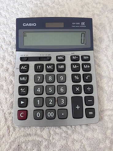 Casıo GX-120S 12 Digits Hesap Makinesi